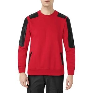 No Country Red and Black Crewneck Sweater size 2XL men